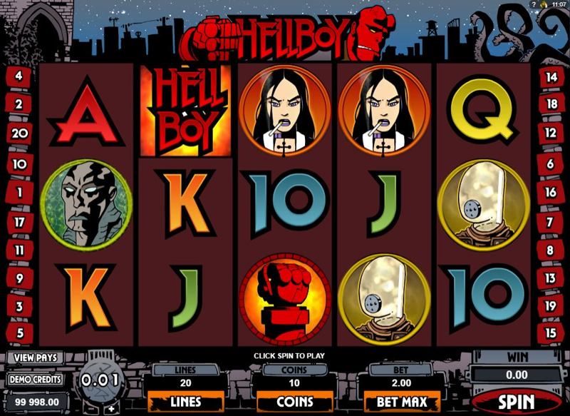 Hellboy slots free play